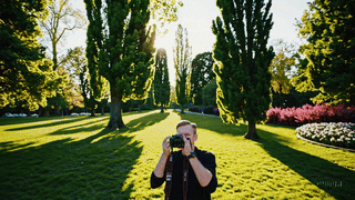 Man with camera